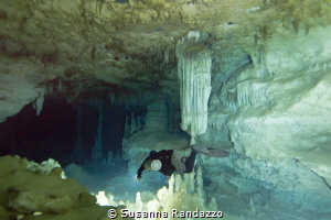 particular shape of stalactite photographed at Otoch Ha, ... by Susanna Randazzo 